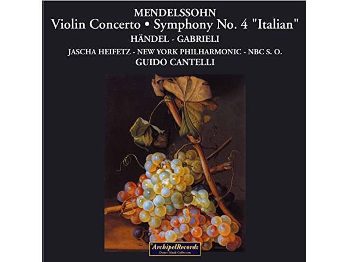 New York Phil. Jascha Heifetz - Mendelssohn: Violin Concerto Op. 64