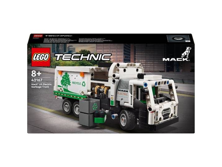 LEGO Technic Mack LR Electric Camion Poubelle 42167 LEGO