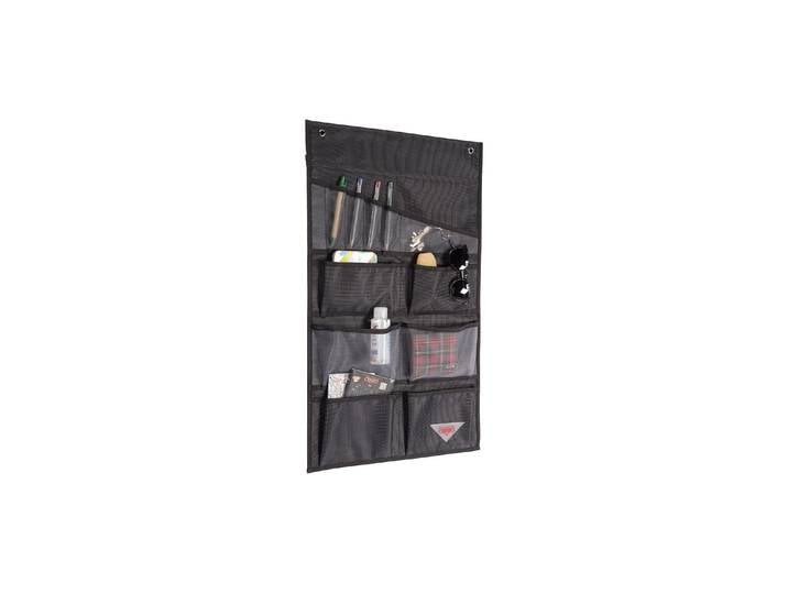 Make-Up Organizer Crespo Hängetasche Schwarz , schwarz, B:40cm H:66cm, Kosmetikaufbewahrungen, Make-Up Organizer