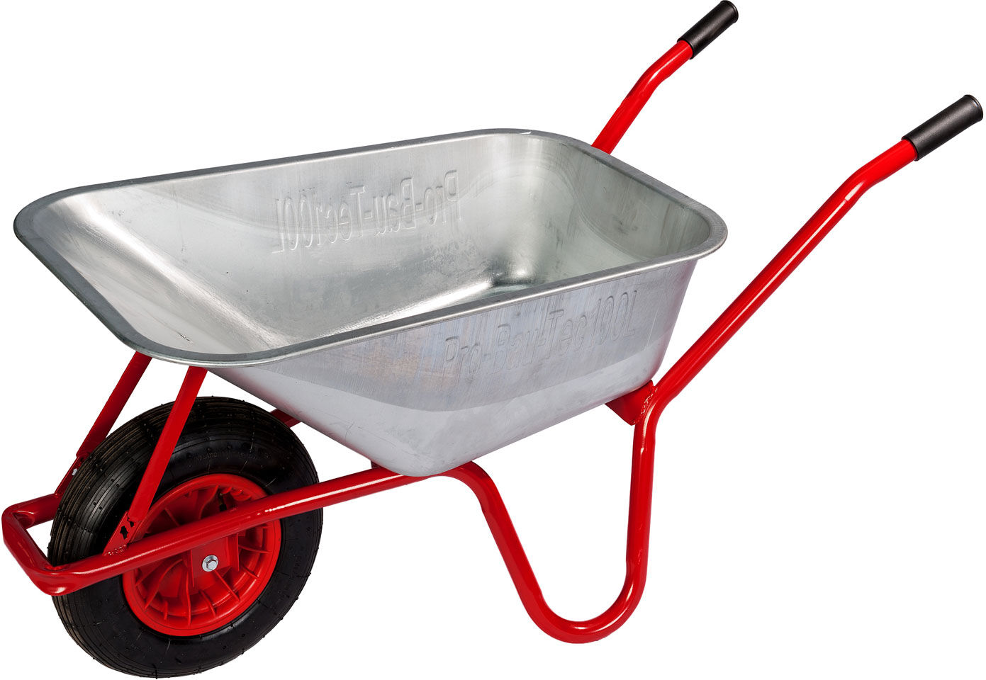 Pro-Bau-Tec Garten- und Bauschubkarre 100L Tragkraft 160kg
