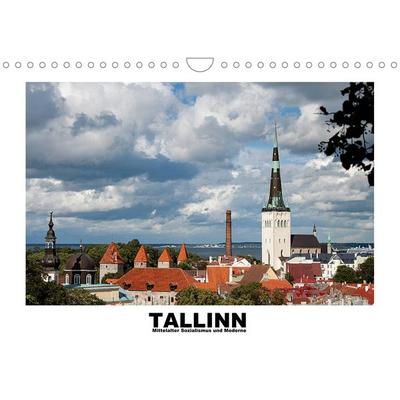 Tallinn - Mittelalter, Sozialismus und Moderne (Wandkalender 2022 DIN A4 quer)