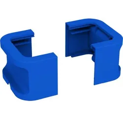 Bachmann 350.102 PRIMO 2 Zubehör Endkappen mit Kabelaufwicklung in blau 350102