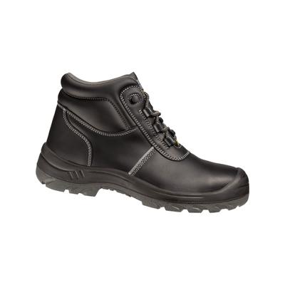 Sicherheitsschuh SAFETY JOGGER WORKS "EOS" Gr. 49, schwarz, 49, Obermaterial: 50% Rindsleder Leather cow. 50% Lammleder LEL., Schuhe