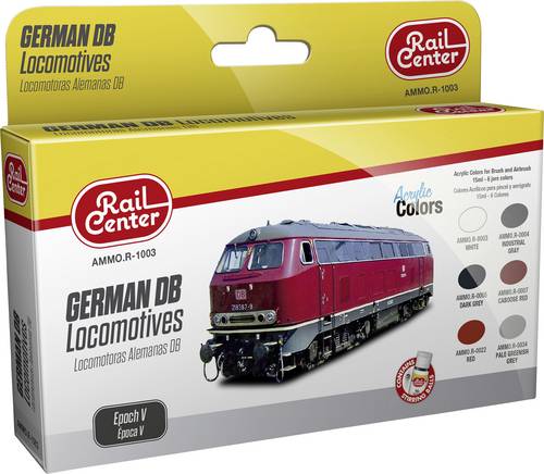Rail Center AMMO.R-1003 Modellbau-Farbe 6St.