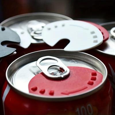 Inspired Finds FreshSeal Reusable Soda Can Lid Set For Spill Proof Drink Protection FreshSeal Reusable Soda Can Lid Set For Spill Proof Drink Protection