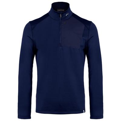 Lasse Kjus - Hydro Midlayer Half-Zip - Skiunterwäsche Gr M blau