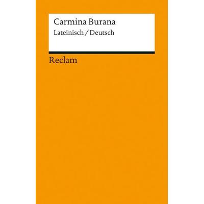 Carmina Burana, Taschenbuch von , Reclam, Philipp, 978-3-15-018970-2