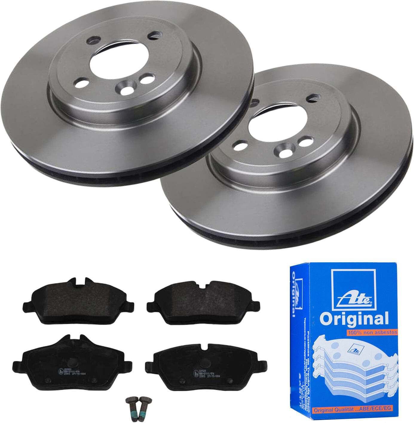 Ate Bremsensatz, Scheibenbremse 1420-22457 Vorderachse Belüftet 280mm 22mm Für Mini Bmw