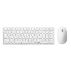 Alogic Echelon Compact USB-C BT Keyboard Kabellos Tastatur, Maus-Set Deutsch, QWERTZ Weiß ASKBT2MCWH-DE