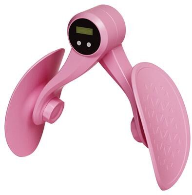 Multisell Products Hub Pelvic Floor Trainer For Inner Thigh Toning And Easy Daily Home Workouts pink With Counter
