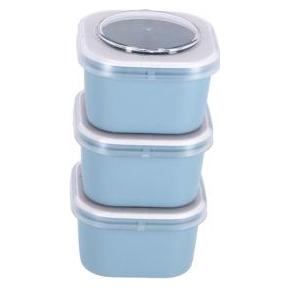 Sunware Sigma Home Food to go Lunchbox 3er-Set blaugrau (33164714)
