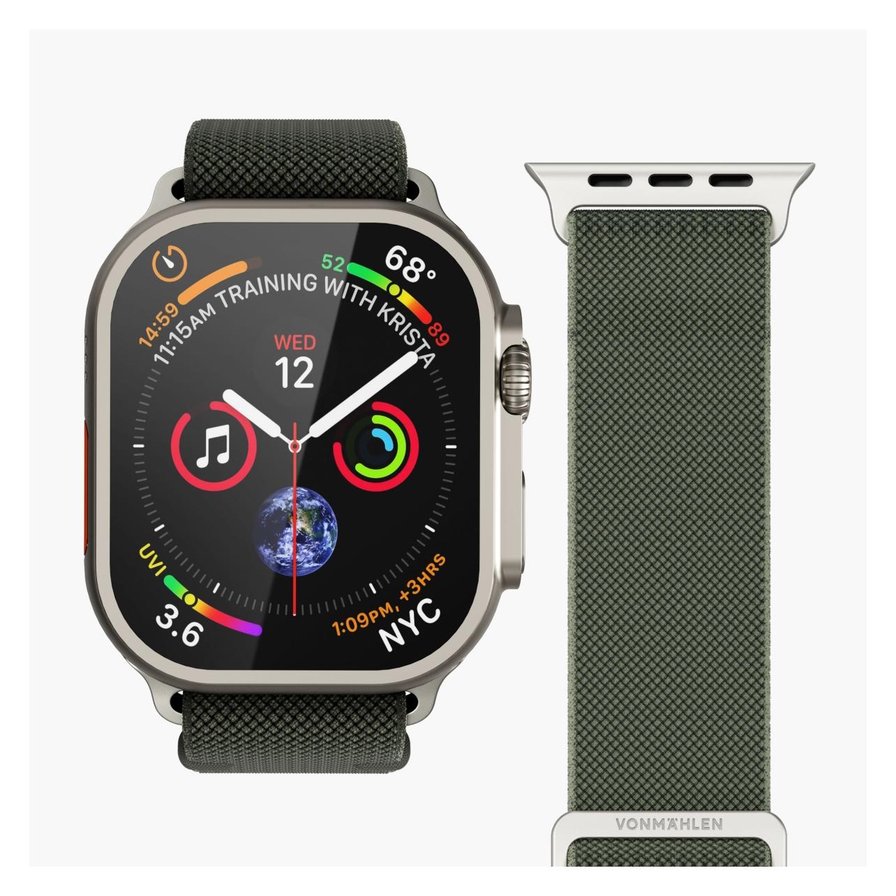 Vonmählen Classic Nylon Loop - 44|45|46|49mm - One Size (Nylon) (AWS00140)