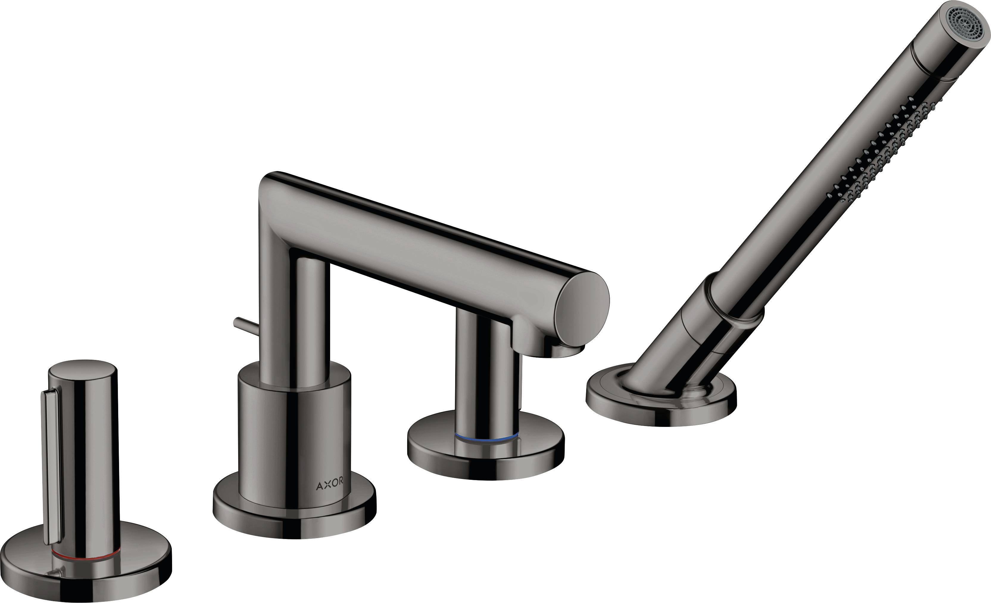hansgrohe Fertigmontageset Axor Uno 4-L-BW-Rand-Arm., m Zerogr, pol. bla vc