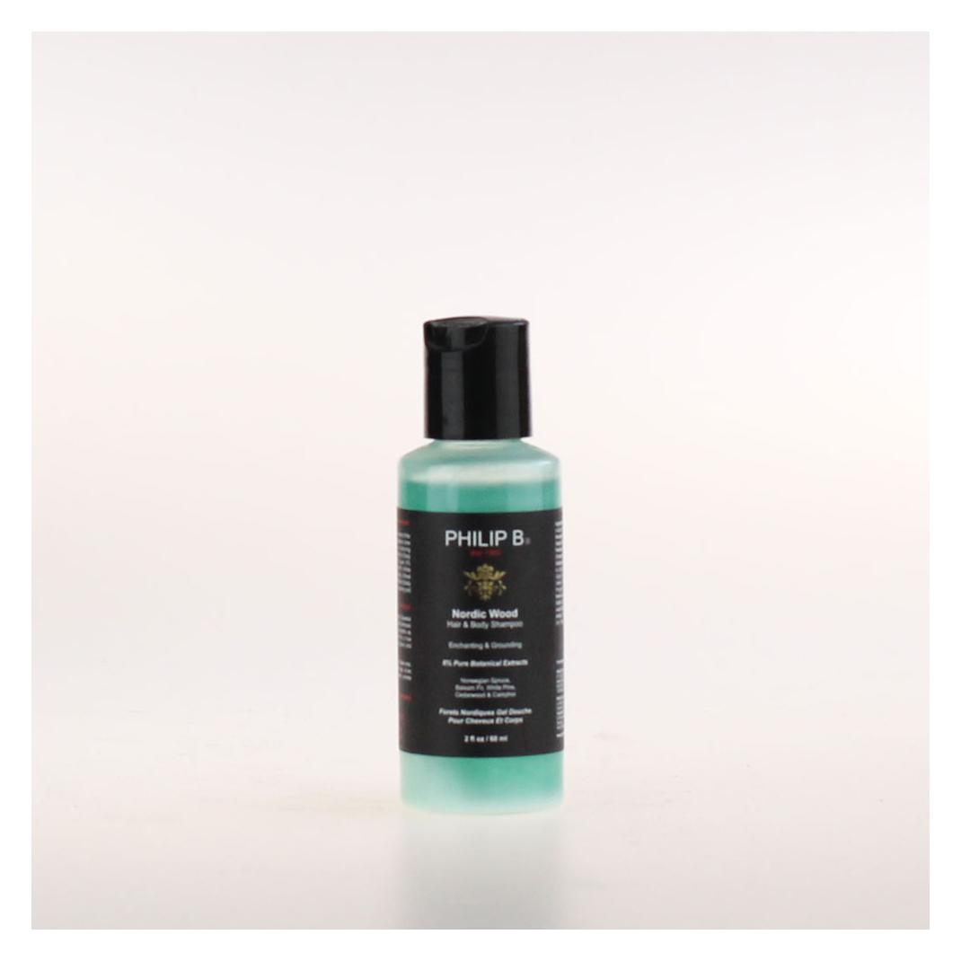 Philip B. Nordic Wood Hair & Body Shampoo (60 ml) (555015)