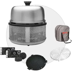 Cobb Premier AIR DELUXE Grill inkl. Air Deckel & Griddle & Bratenrost & Tasche &...