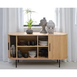 designline »Nola« Sideboard Eiche 140 x 76 x 45 cm