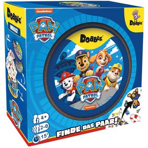 Zygomatic Kartenspiel ZYGD0033, Dobble Paw Patrol, ab 4 Jahre, Metalldose, 2-8 Spieler