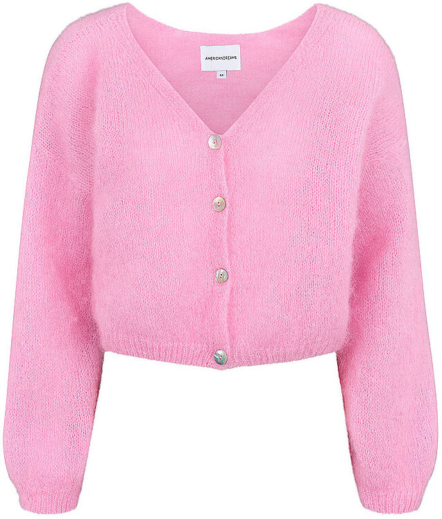 AMERICAN DREAMS Cardigan Cropped Fit CORNELIA rosa   L L