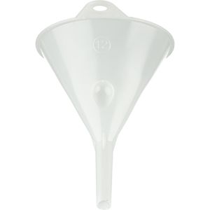 Hünersdorff Trichter 950500, naturfarben, Ø 12 cm, aus Kunststoff, mit Aufhängeöse