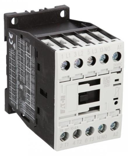 Eaton Magneetschakelaar 7A, 3-polig, 24V DC, 1Z 0R, DILM7-10-EA(24VDC)
