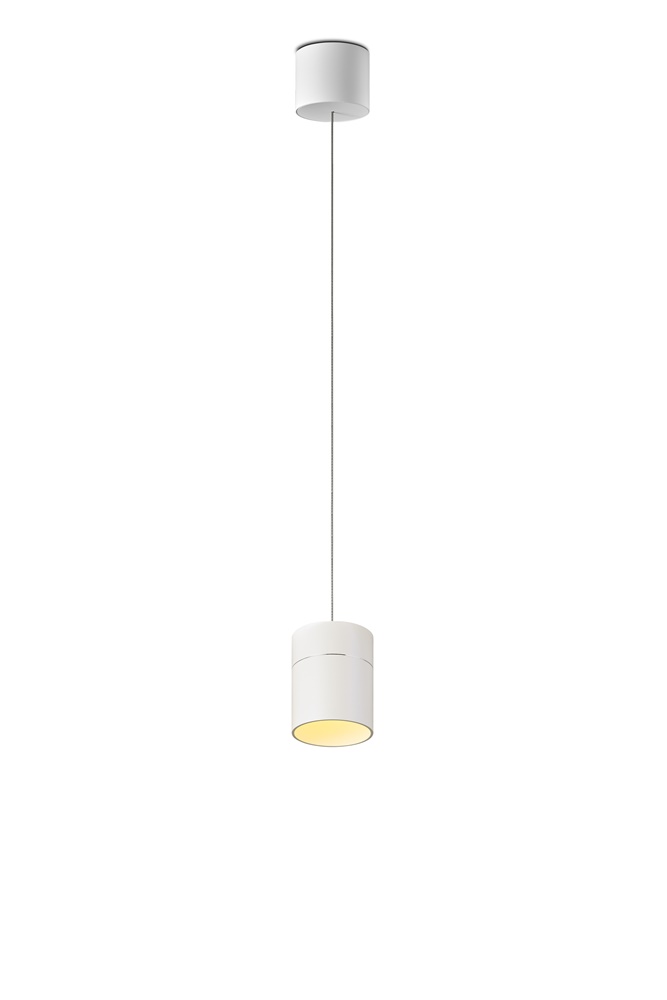 Oligo LED-Einzelpendel mit Höhenverstellung TUDOR M weiß (Baldachin weiß) T42-864-46-21 4035162344132