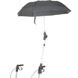 Russka Regenschirm schwarz