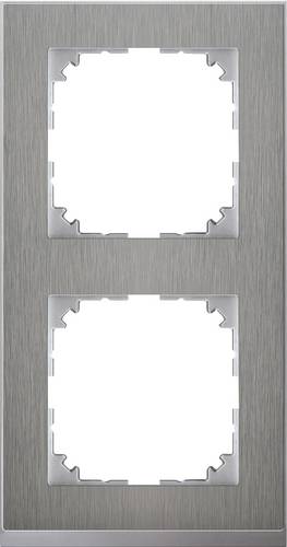 Merten Rahmen Abdeckung System M Edelstahl MEG4020-3646 1St.