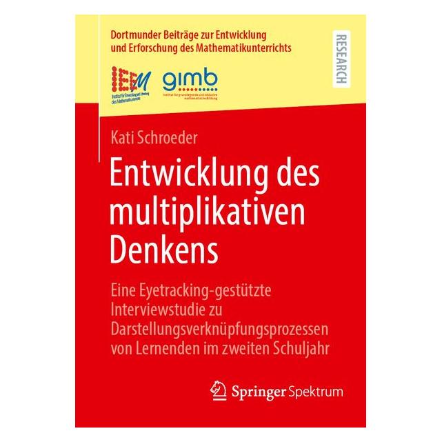 Springer Entwicklung des multiplikativen Denkens (Deutsch, Kati Schroeder) (70016415)