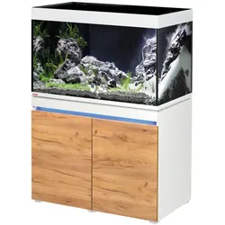 EHEIM incpiria 330 LED Aquarium mit Unterschrank alpin-natur