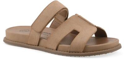 Women's Mazi Slide Sandal by White Mountain in Beachwood Smooth (Size 9 M)
