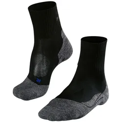 Falke Herren Trekking Quarter Socken TK2 Short Cool - Asphalt Melange (3180) - 46-48
