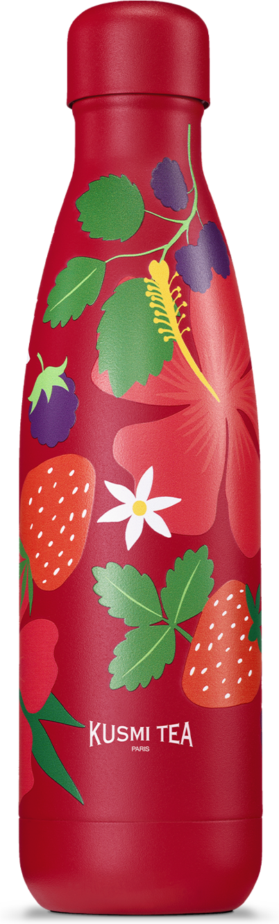 Isolierflasche Kusmi Tea 50Cl - KUSMIxQWETCH, edelstahl, doppelwandig - Kusmi Tea