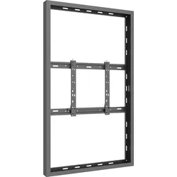Multibrackets Monitor Rahmen, Wandmontage, 65"/1225, Digital Signage Zubehör, Schwarz