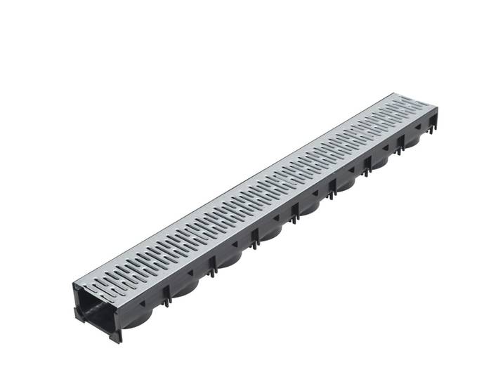 vidaXL Canaux de drainage 3 pcs. Acier galvanisé 3 m