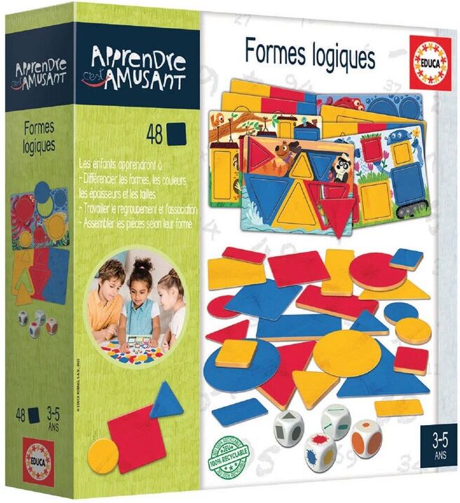 Apprendre C'est Amusant - Formes Logiques - Educa