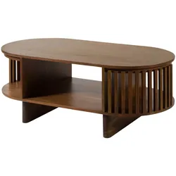 Couchtisch Akazie 120x60x45 natur lackiert MADRID #90