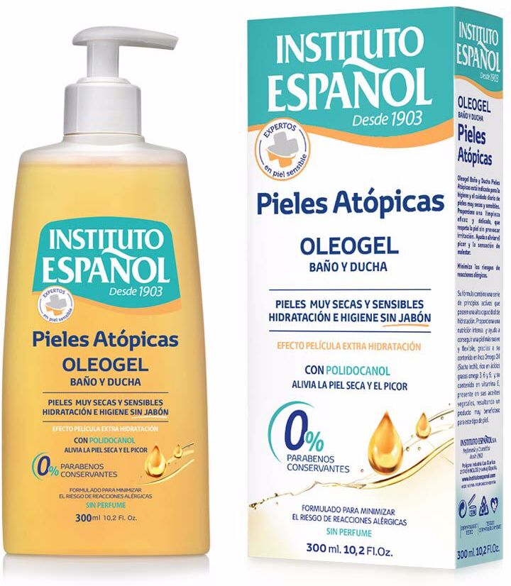 Instituto Español Piel Atópica oleogel baño y ducha 300 ml