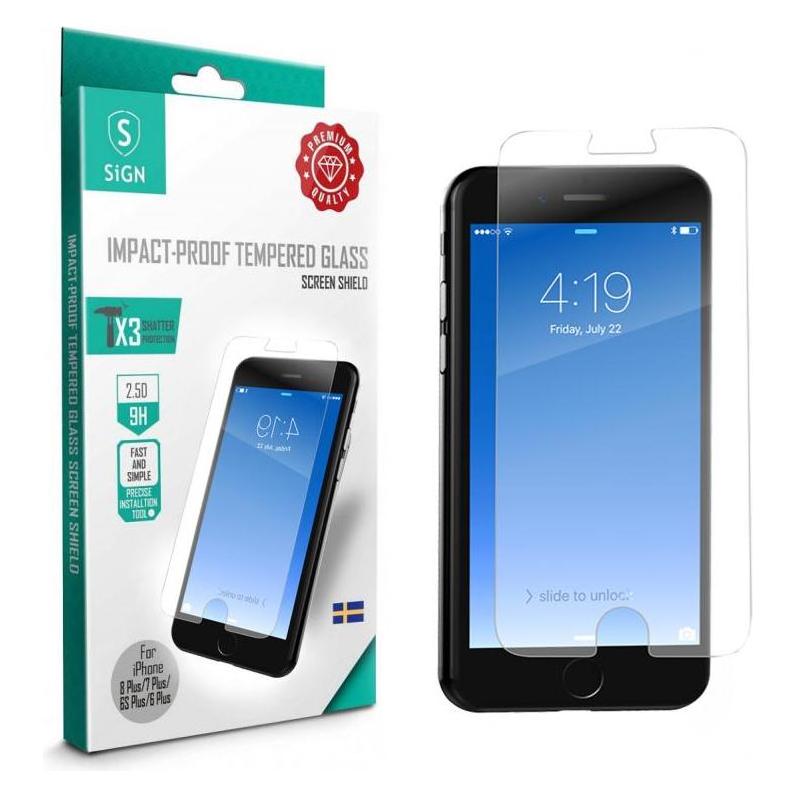 SIGN iPhone 6/6S/7/8 Screen Protection Tempered Glass (Apple iPhone 6) (SNTP-IP678)
