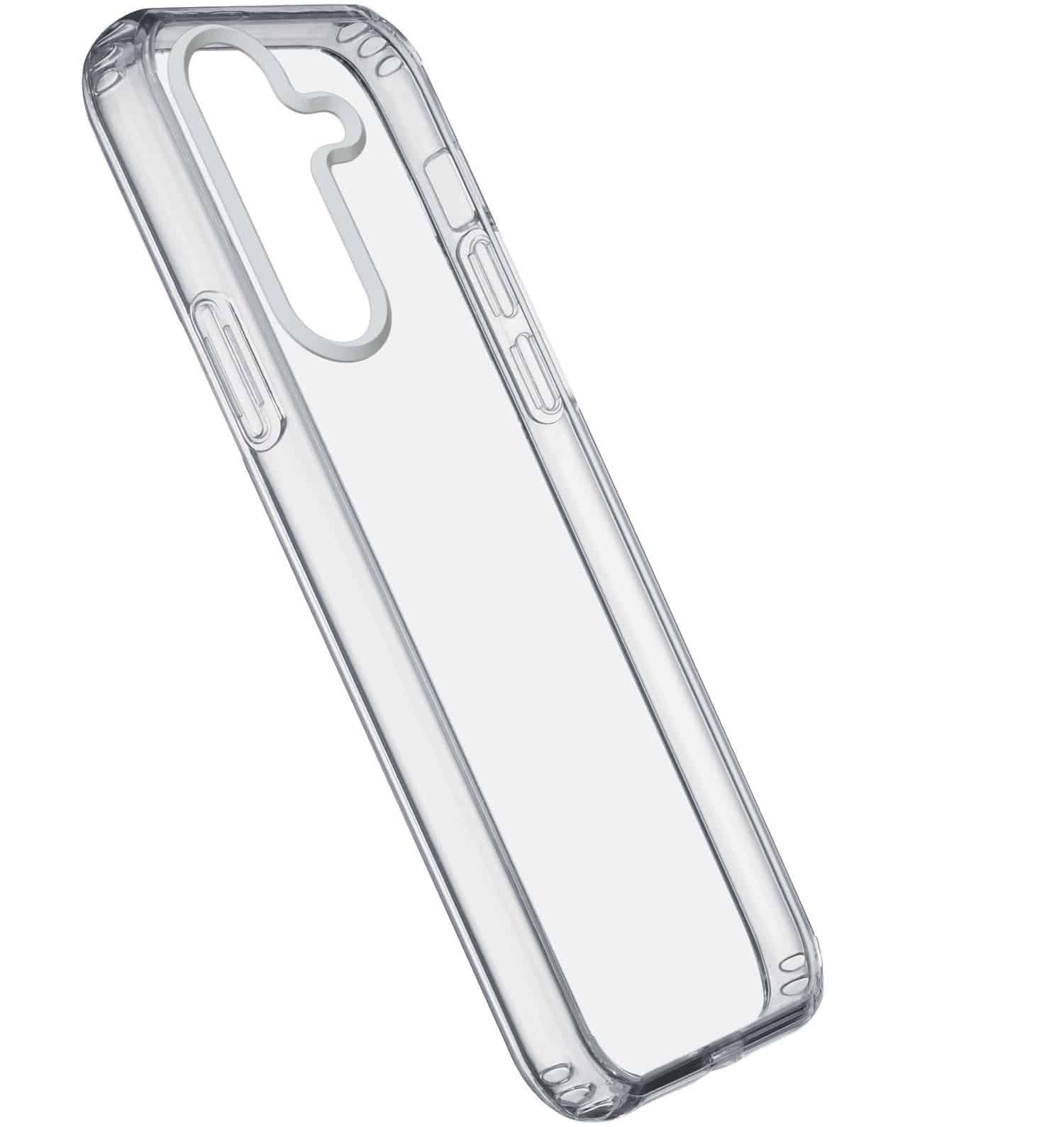 Cellular Line Cover für Samsung Galaxy S25 Clear Strong Case (Transparent) CLEARDUOGALS25T