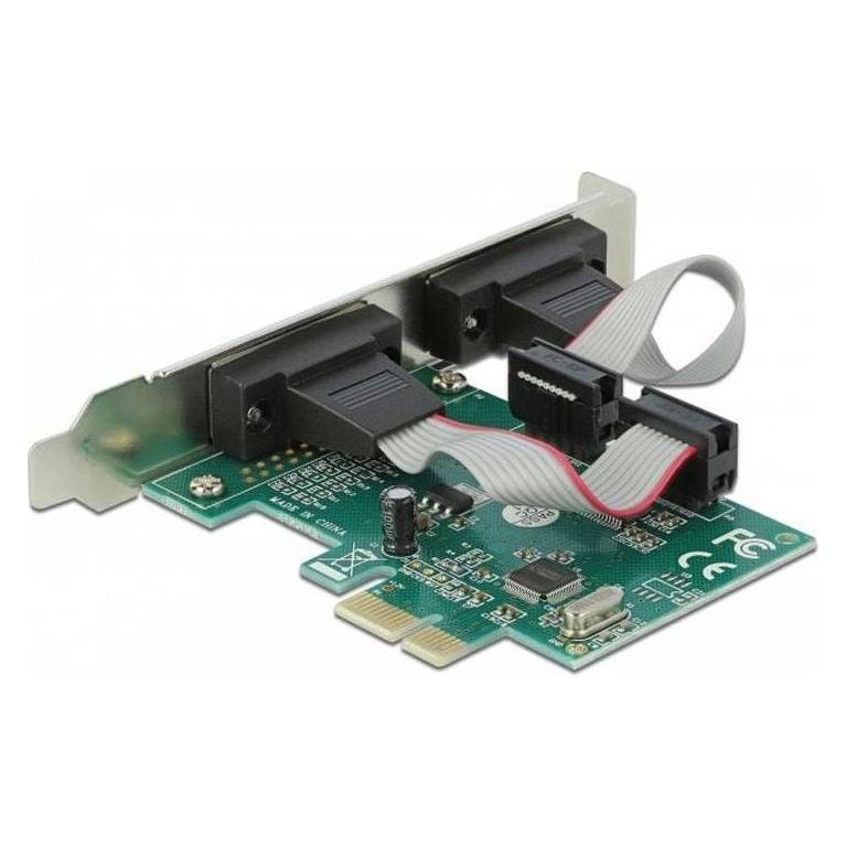 Delock PCI-Express-Karte 90007 2x Seriell / RS-232 (90007)