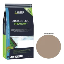 Bostik Ardacolor Premium Fuge plus Fliesen Naturstein Fugenmörtel 5Kg bahamabeige