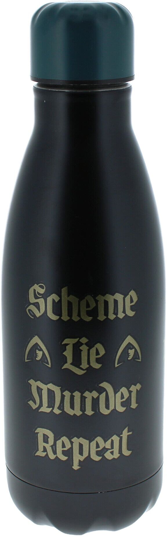 The Traitors Scheme, Lie, Murder, Repeat 500ml Stainless Steel Water Bottle by Blueprint