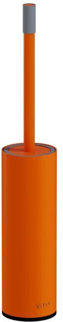 VitrA Sento Kids WC-Bürstengarnitur A4491667 Wandmontage, Zamak, Oberfläche orange