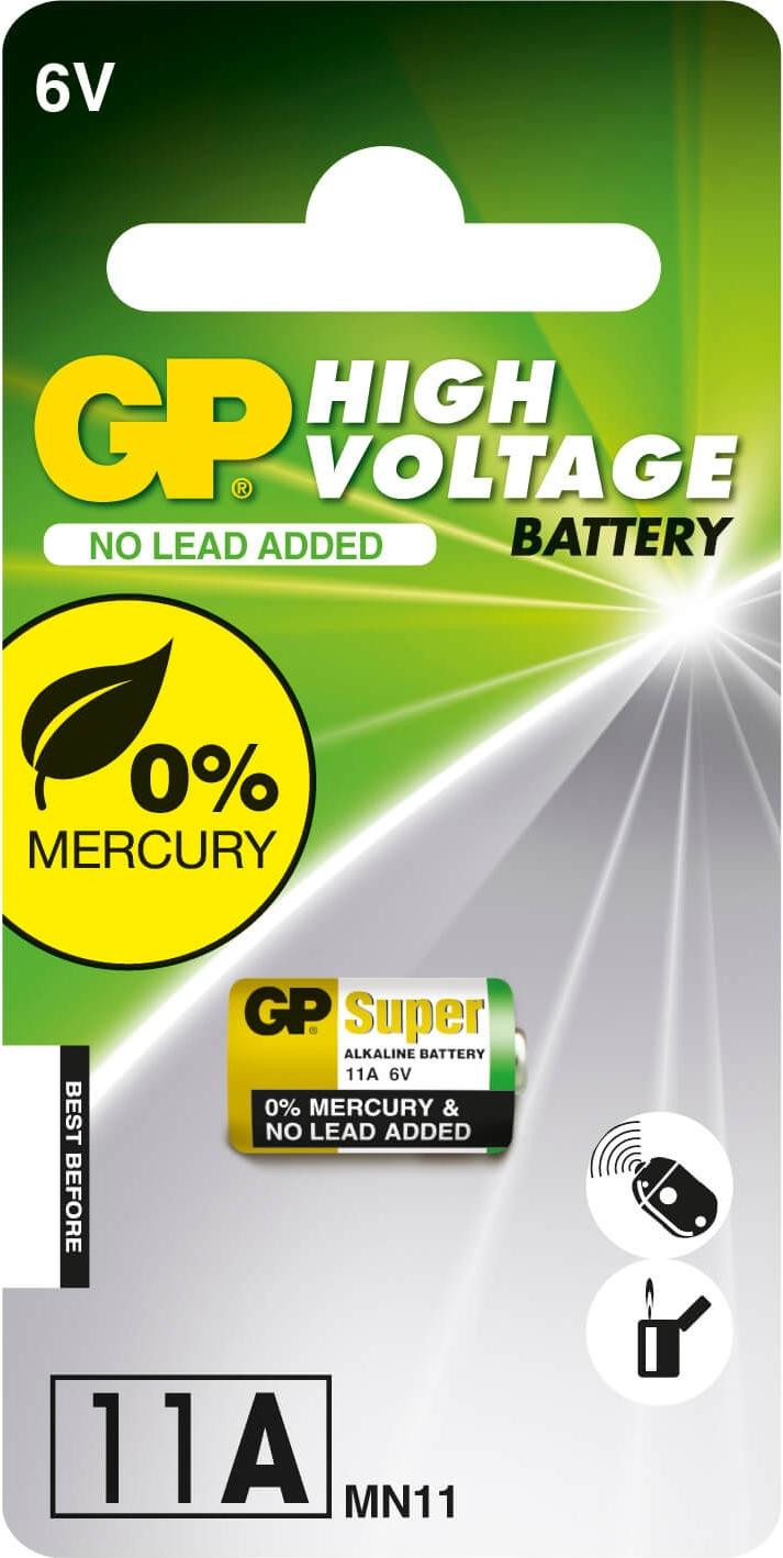 GP Batteries Super Alkaline 6 V cilindrische batterij