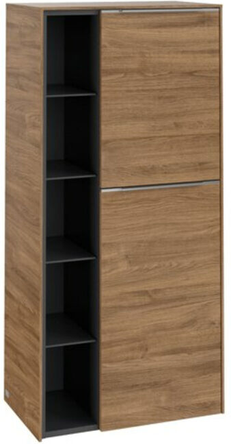 V&B; Armoire murale Subway 3.0 57,4x120x36,2cm, alu brillant, porte droite/gauche ; Villeroy & Boch (C59900RH)