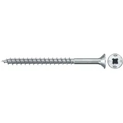 fischer Spanplattenschraube PowerFast FPF II CZP 3,0 x 40 BC 25 Senkkopf Kreuzschlitz PZ Teilgew. - 577901