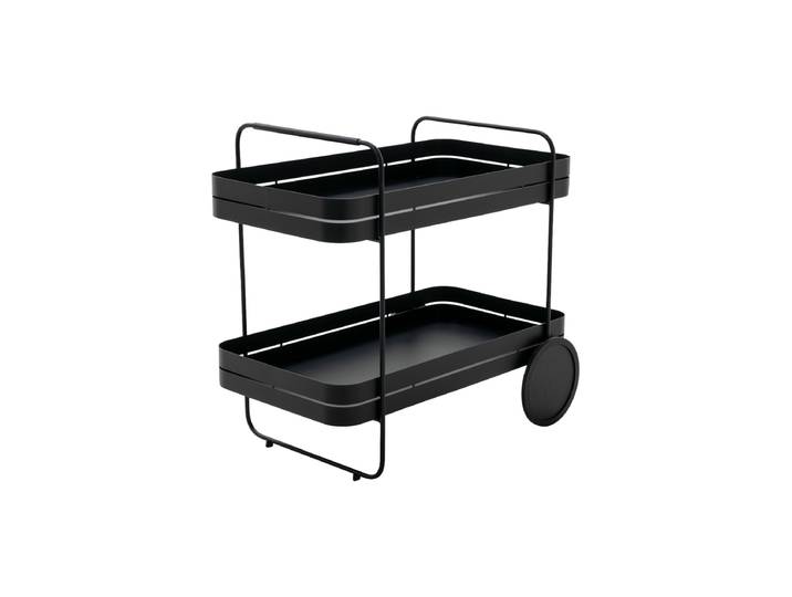 Design Servierwagen „Gin & Trolley“ Schwarz Spinder Design
