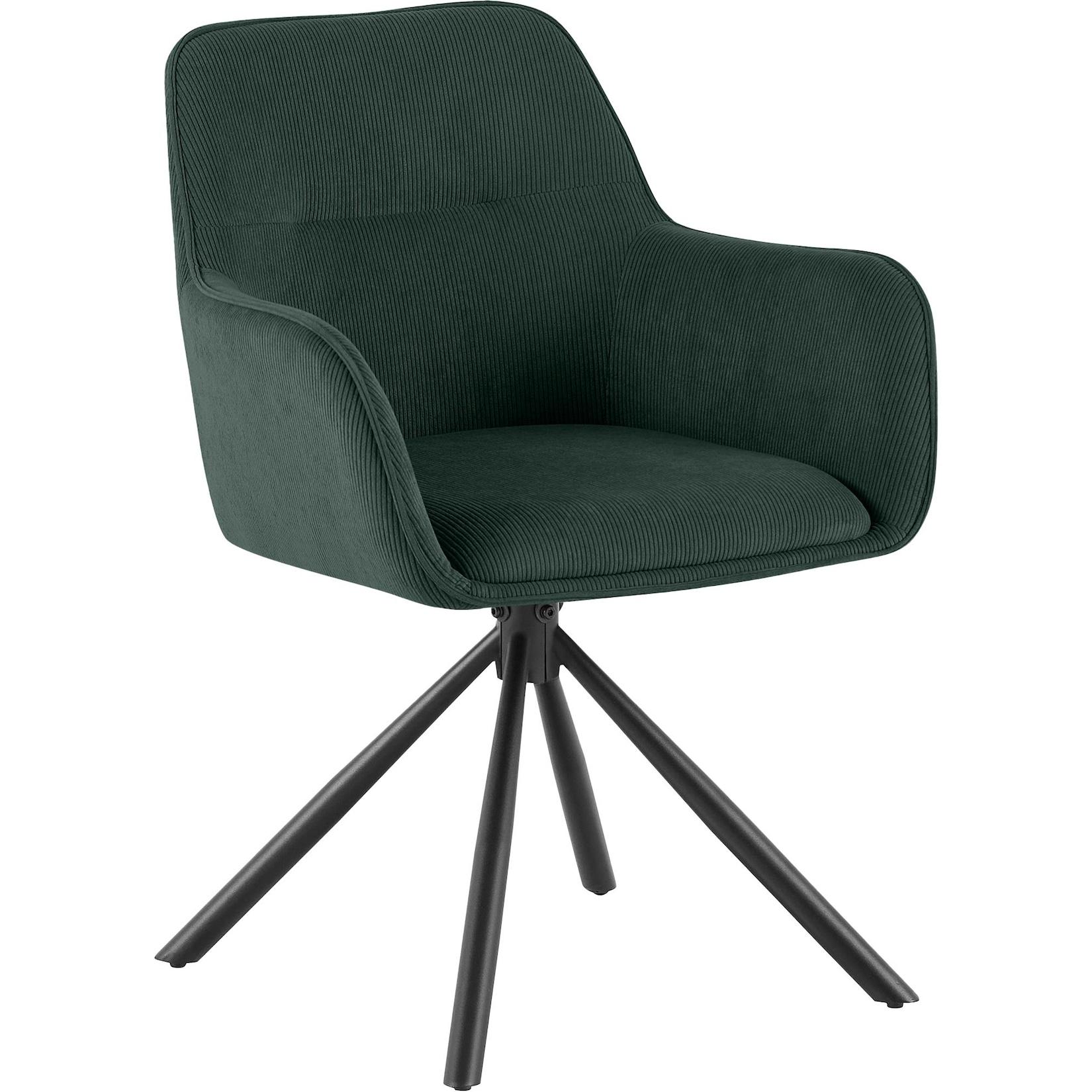 CLP Stuhl Tipton Cord Farbe: grün