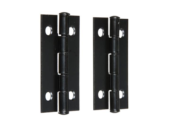 Hettich Scharnier Piano Slim Hinge Stahl Schwarz 50 mm