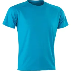 SPIRO Herren Sport Shirt 'Aircool' T-Shirt S287X ocean blue XXS